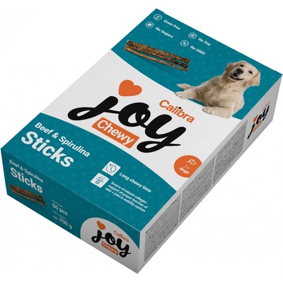 Calibra Joy Dog Chewy Beef & Spirulina Sticks 700 g