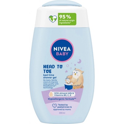 NIVEA Baby Head to Toe Shower Bed Time 200 ml