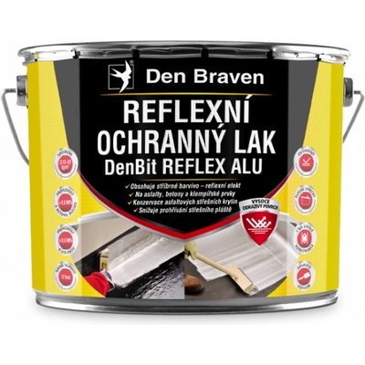 Reflexní ochranný lak DenBit REFLEX ALU 4,5kg