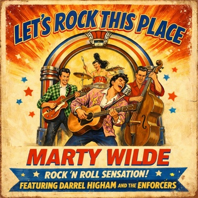 Marty Wilde - LET\'S ROCK THIS PLACE CD