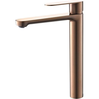 Inter Ceramic Смесител за умивалник ВЕРОНА, Висок, Мат розово злато (111321br.rosegold)