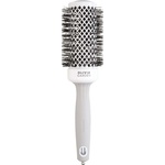 Olivia Garden Expert Blowout Shine Round Brush White & Grey 45 mm