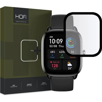 Image 1 of Hofi Хибридно стъкло за часовник Amazfit GTS 4 Mini от Hofi Hybrid Pro+ - Черно (9490713927922)