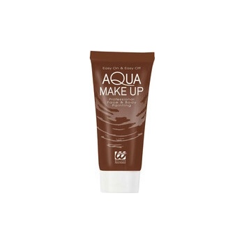 Hnedý aqua make-up v tube 30ml