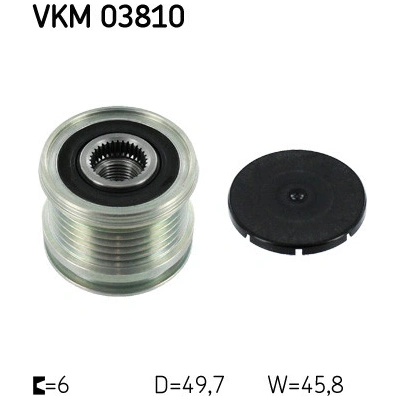 SKF Předstihová spojka VKM03810