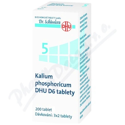 Kalium phosphoricum DHU D5-D30 nob.200 tabliet