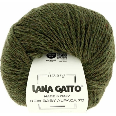 Lana Gatto New Baby Alpaca 30184 zelená s melírom