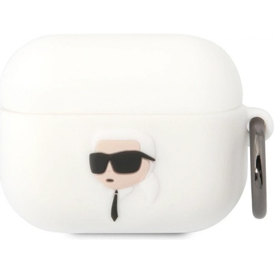 Karl Lagerfeld 3D Logo NFT Karl Head Silikonové Pouzdro pro Airpods Pro KLAPRUNIKH