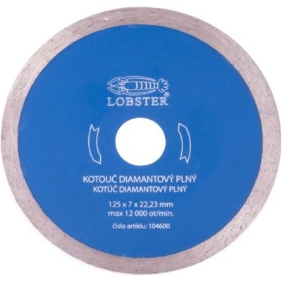 LOBSTER Kotouč diamantový plný Varianta: 150mm