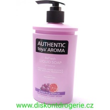 Authentic Toya Aroma Grapes & Grapefruit tekuté mýdlo 400 ml dávkovač