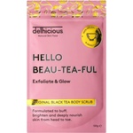 Delhicious Hello Beau-Tea-Ful Original Black Tea Body Scrub 100 g Лосион за тяло