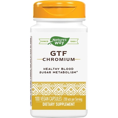 Nature's Way GTF Chromium 200 mcg [100 капсули]