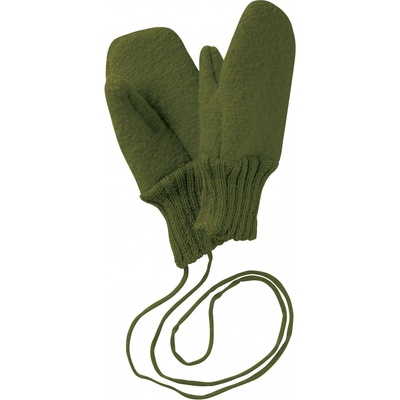 disana Детски ръкавици disana Kids' Boiled Wool Gloves - Olive - размер 2 (EU) (202-3097-1112)