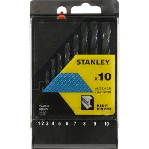 STANLEY - Комплект свредла за метал от 10 части STA56030-QZ (STA56030-QZ)