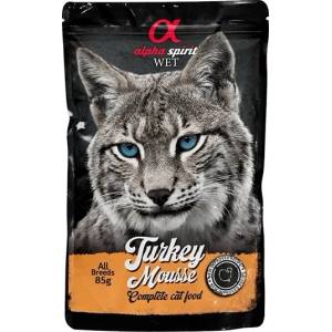 Alpha Spirit Cat Turkey Mousse 85 g