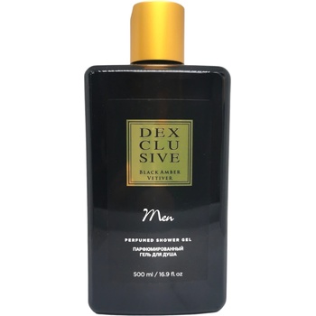 DEXCLUSIVE парфюмен душ-гел, 500мл, Black amber vetiver, Men