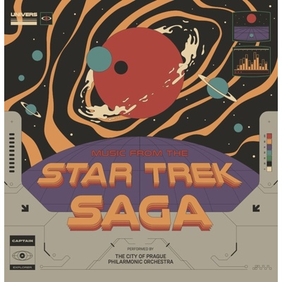 The City Of Prague - Music From The Star Trek Saga (Blue Coloured) (LP) (3760370263807)