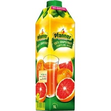 Pfanner Grapefruit růžový 100% 1l