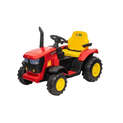 Ocie - Трактор Акумулаторен 12V с родителски контрол Червен