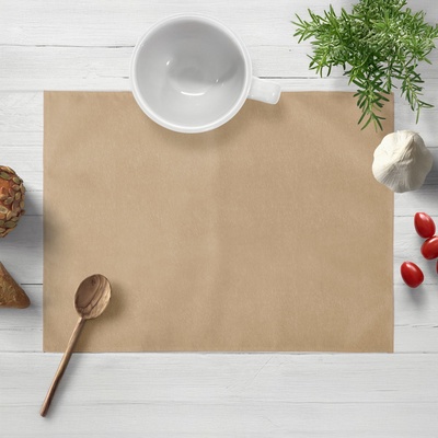 Biante Sametové prostírání Velvet Premium SVP-006 Pískově béžové 30x40cm