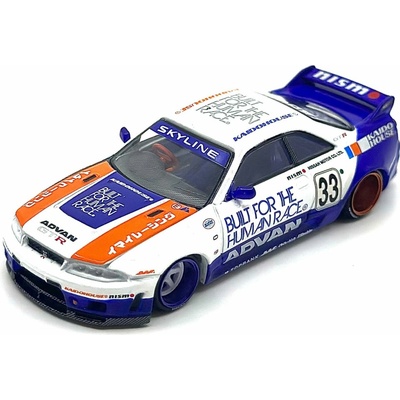 MINI GT NISSAN GTR (R33) BFTHR V1 1995 Kaido House 1:64