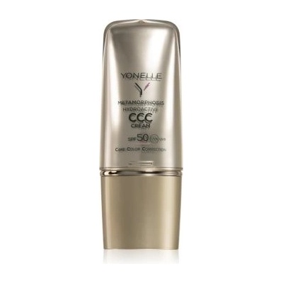 Yonelle Metamorphosis tónovací krém na tvár SPF50 Gold Tan 30 ml