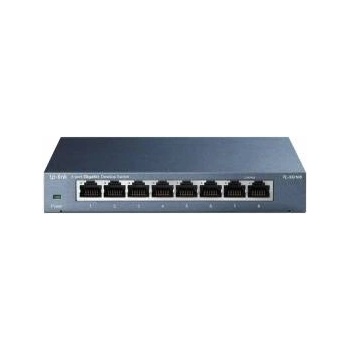 TP-Link Ключ за десктоп TP-Link TL-SG108 8P Gigabit Auto MDIX Метал