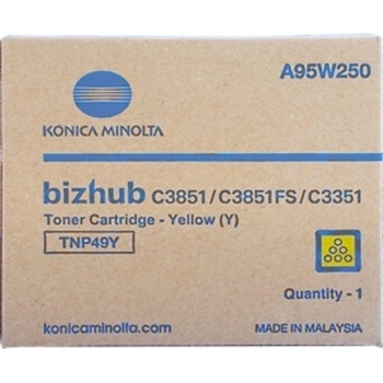 Konica Minolta TNP49Y Оригинална тонер касета (жълт) (oml tnp49y 16063)