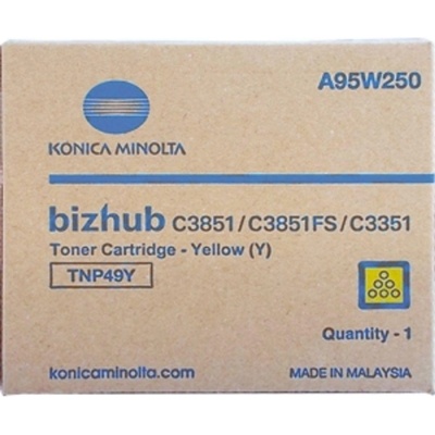 Konica Minolta TNP49Y Оригинална тонер касета (жълт) (oml tnp49y 16063)