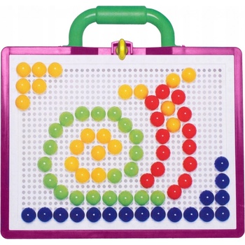 Mikro trading Mozaika kloboučky 100 ks s tabulkou