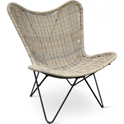 Noela Zahradní křeslo z umělého ratanu Edland