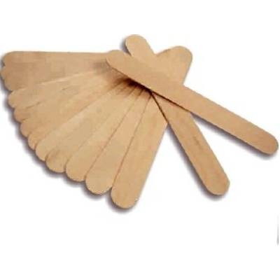 ENII NAILS Špachtle dřevěná na vosk 100 ks