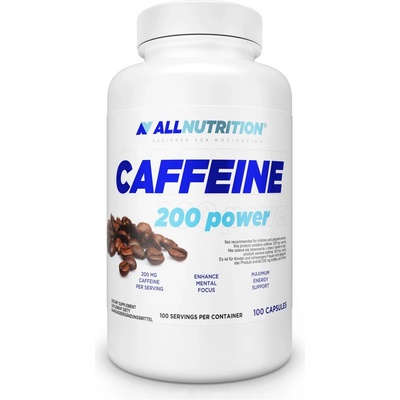 Allnutrition Caffeine 200 Power 100 kapslí – Zboží Dáma