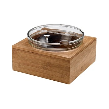 Horecano Бамбукова поставка за купа 26x26x11-Д22cm (S0088) (0143127)