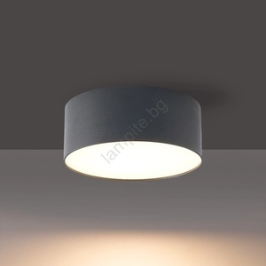 Brilagi - LED таванно осветително тяло за баня FORIS LED/9W/230V Ø 9 см антрацит IP44 (BG3780)