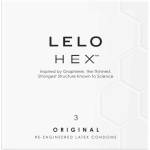 LELO Hex Original - презервативи - тънки и здрави - 3 броя - lovesexshop