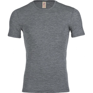 Engel Мъжко мериносово термобельо Engel Men's Shirt S/S Everyday base layer - Schiefer - размер 50/52 (EU) (015-1029-0212)