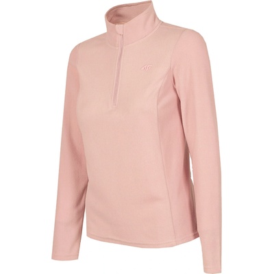 4F Fleece Sweatshirt W ružová