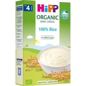 Hipp БИО Безмлечна каша Ориз 4м+ 200 г