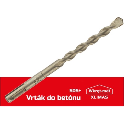 Klimas Wkret-Met 10x260mm - Vrták do betónu - SDS-Plus
