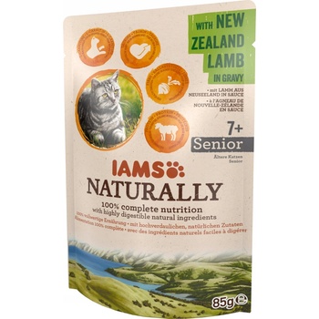 Iams Cat jahňacie v omáčce 85 g