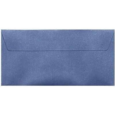 Obálka DL 11x22cm metalická modrá 120g