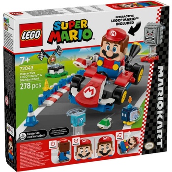 LEGO® Super Mario™ - Mario Kart Interactive Mario & Standard Kart (72043)
