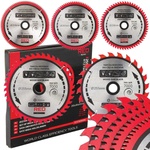 Red technic Комплект дискове за дърво red technic rtztwd0082/ 5 бр. / 255 мм (rtztwd0082)