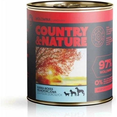 Country&Nature Hovězí se zeleninou 410 g