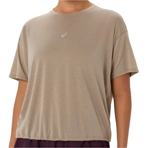 Asics Дамска тениска Asics Women's Nagino Run S/S Top Running shirt - Greige (916-7051-0112)