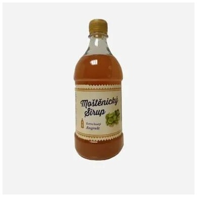 Moštěnický sirup Angrešt 12 x 700 ml