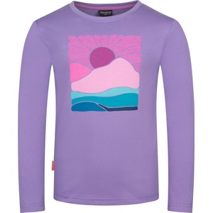 Trollkids Детска блуза с дълъг ръкав Trollkids Girl's Falketind Longsleeve Longsleeve - Lilac - размер 116 (EU) (704-5817-0214)