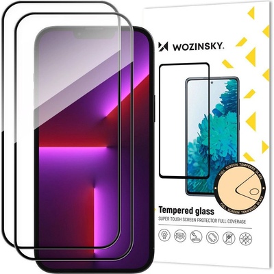Wozinsky 2x 5D Tvrzené sklo, iPhone 15, černé 9145576280263