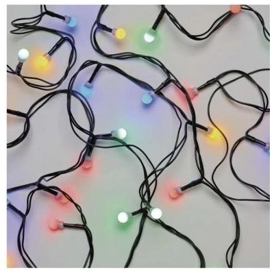LED vianočná cherry reťaz guličky 20 m vonkajšia aj vnútorná multicolor časovač 8592920096130